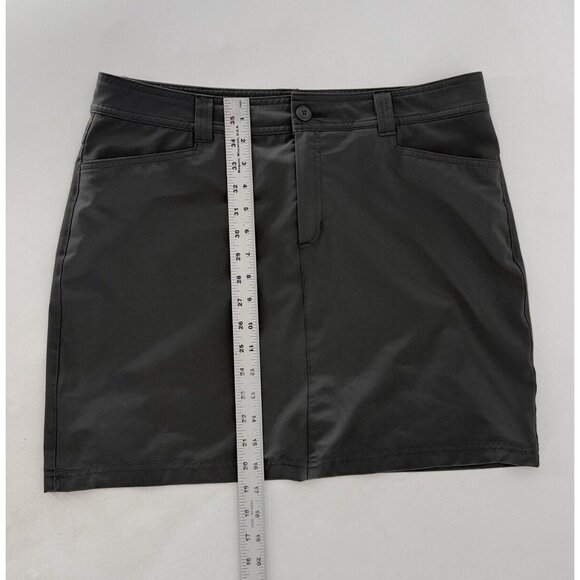 Eddie Bauer Women’s Gray Skort Skirt Under Shorts Outdoor Active Size 10 - Picture 8 of 9